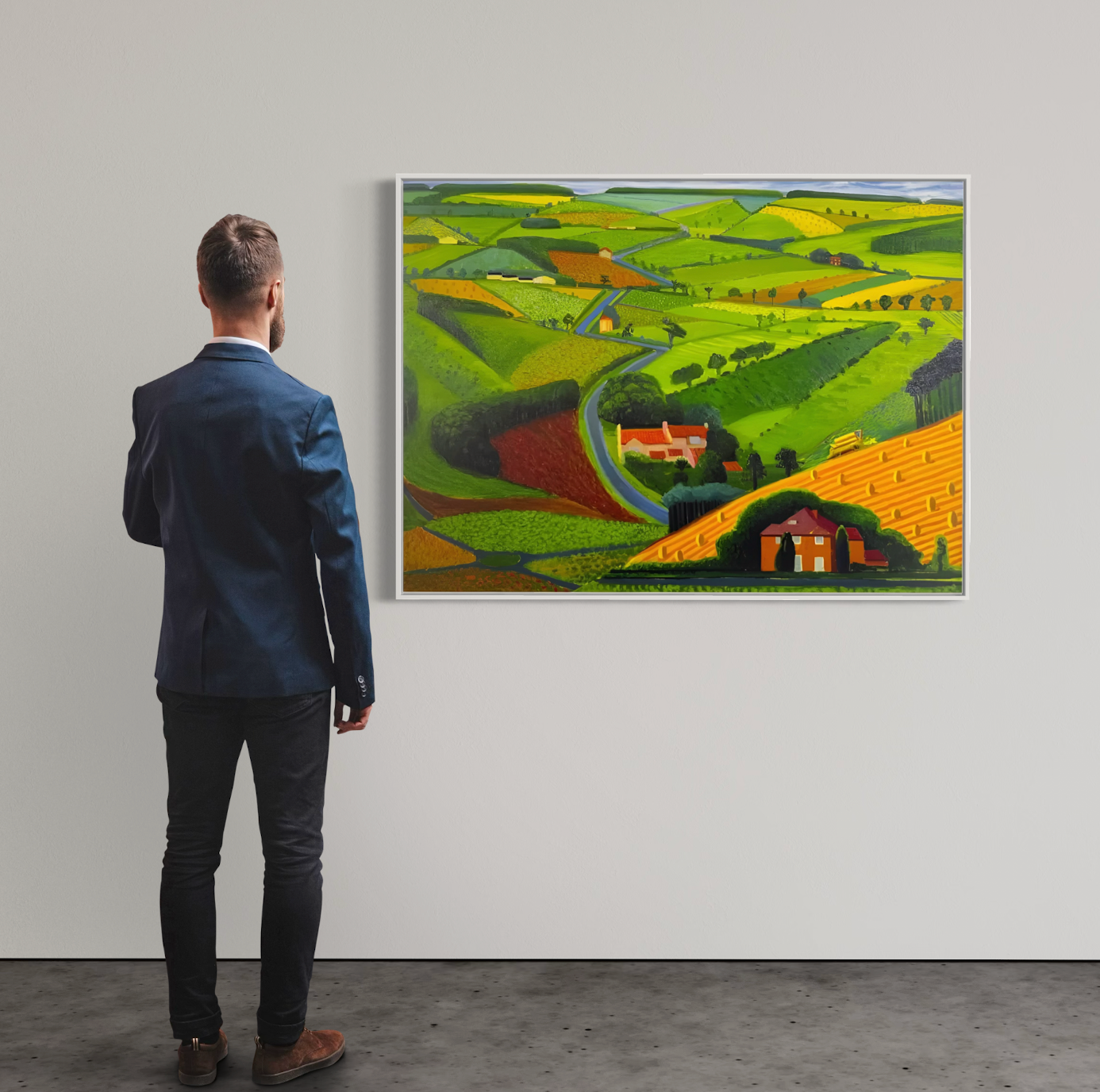 David Hockney - Across the Wolds (after 1997) I Limited Edition