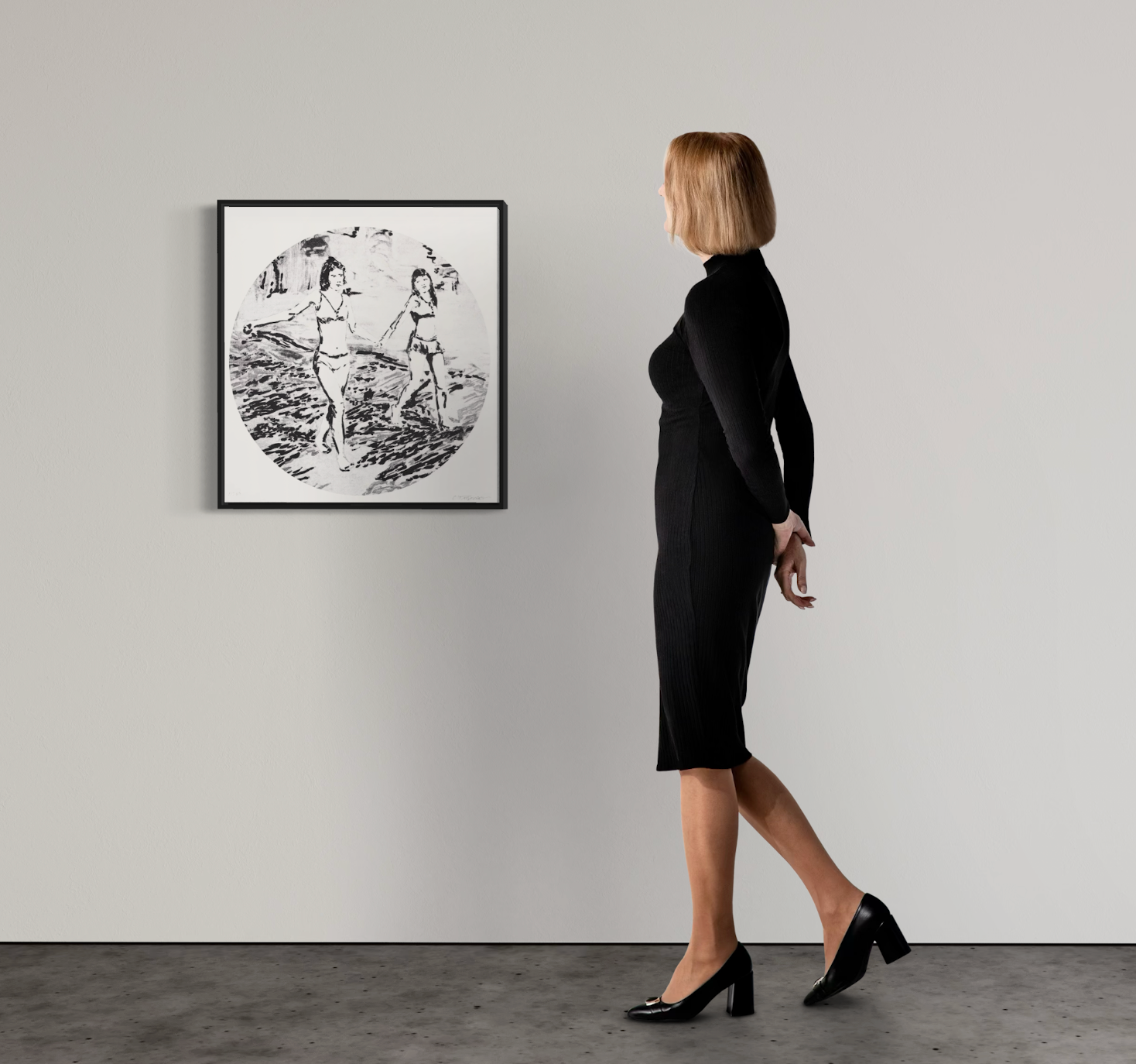 Claire tabouret - LIGHT PAST BLUE (2019) I Limited Edition