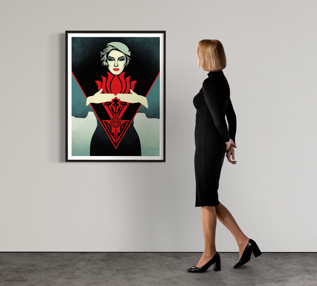 Shepard Fairey - Women Blue (2022) I Limited Edition