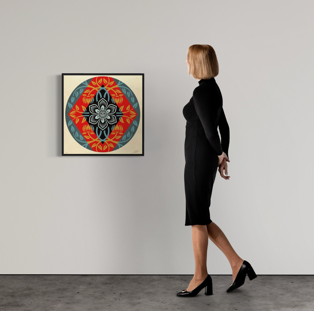 Shepard Fairey - Diamond Flower (2023) I Limited Edition