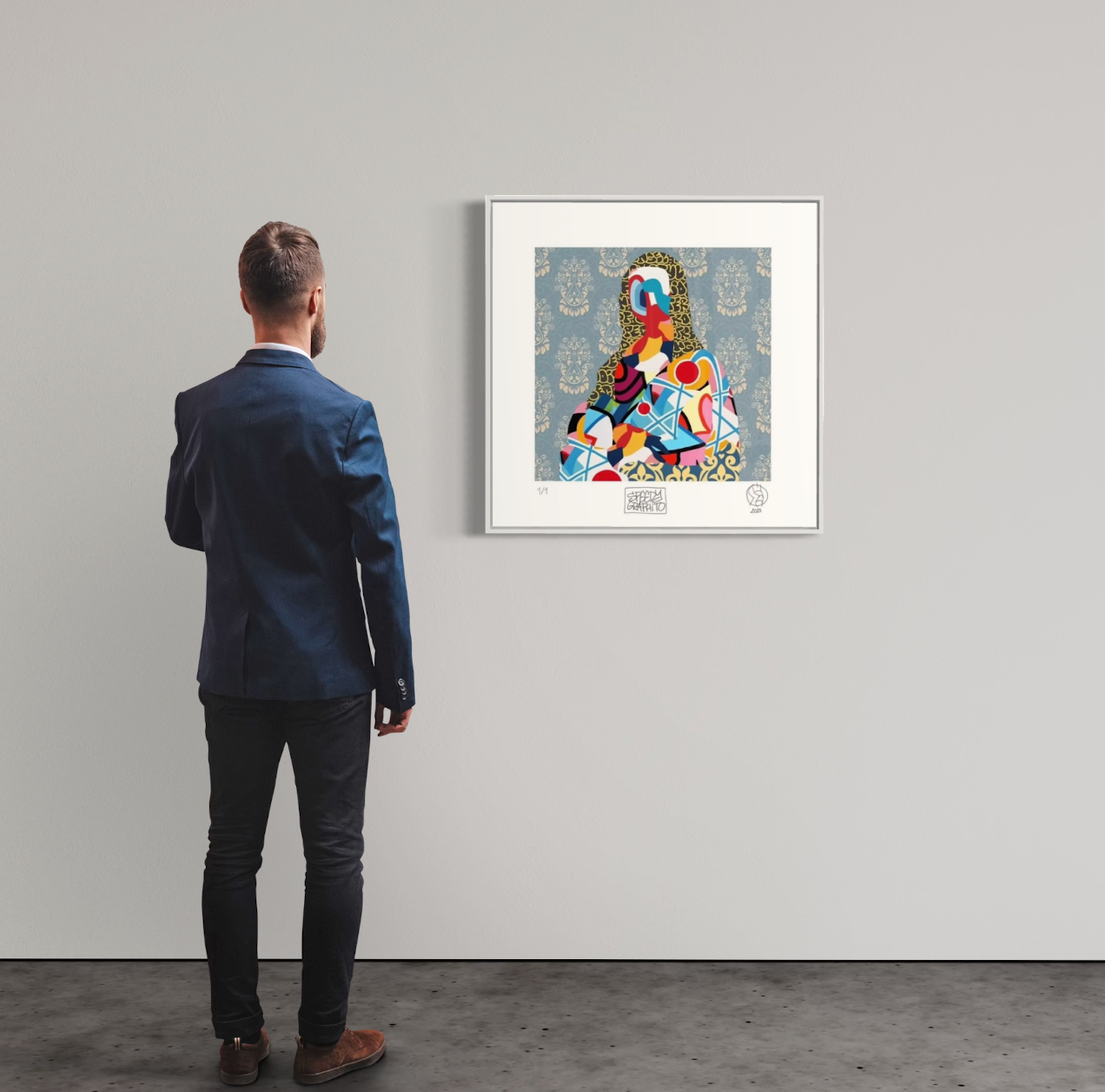 Speedy Graphito - Mona Lisa (Main Edition) VII (2023) I Unique