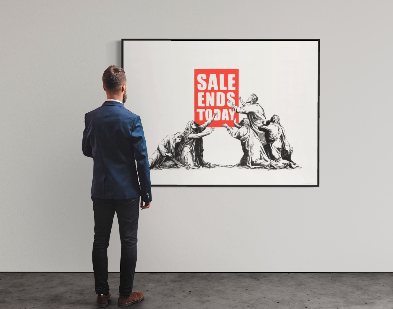 Banksy – Sale Ends (V.2) (2017) | Signed Screenprint – LYNART STORE Banksy – Sale Ends (V.2) (2017) | Signed Screenprint – LYNART STORE