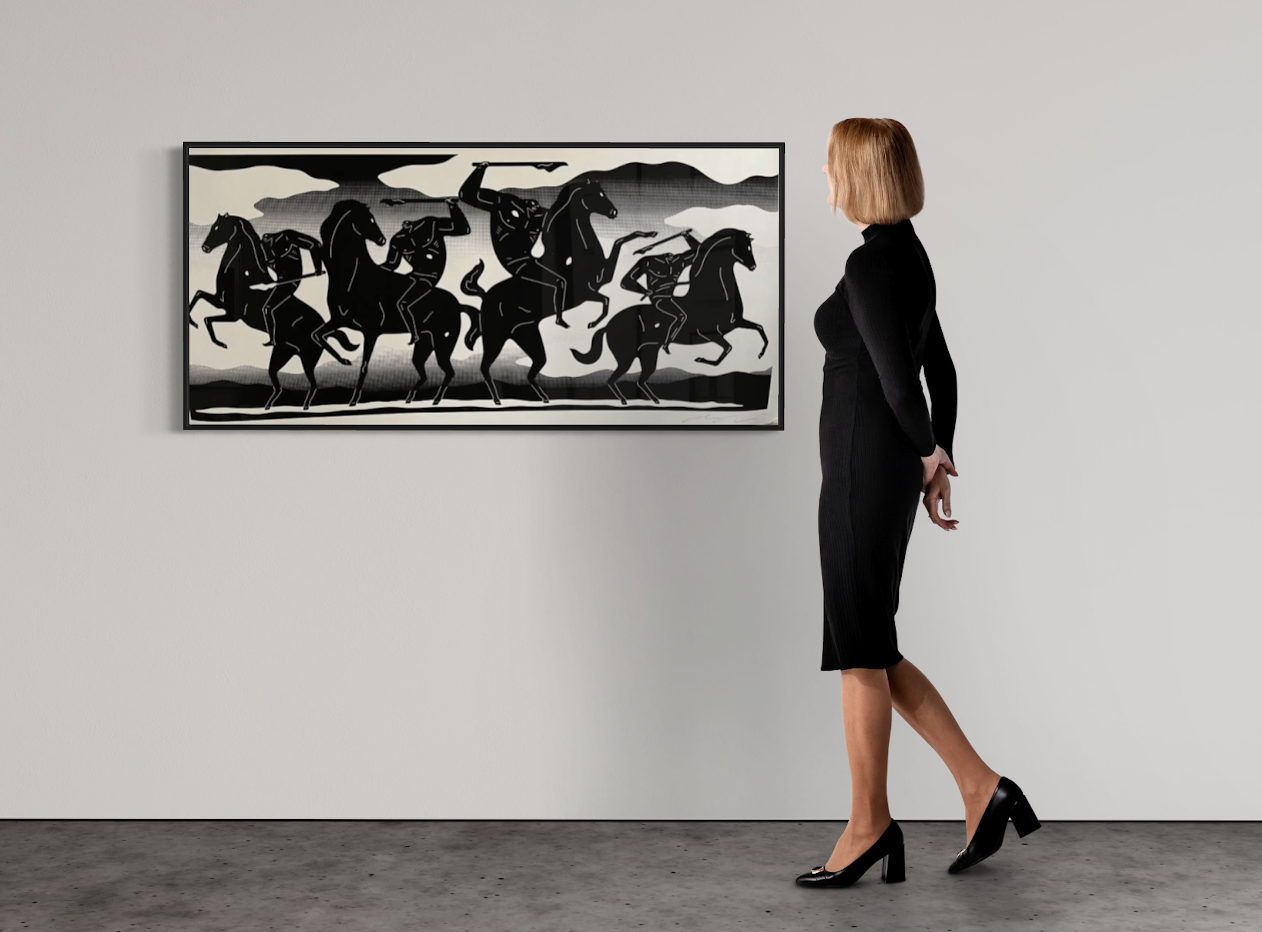 Cleon Peterson, THE FOUR HORSEMAN, 2023