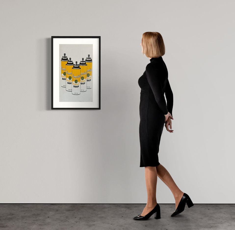 Death NYC, Campbell's (Yellow), SCREEN PRINT, 2012