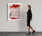 CY Twombly - Untitled (2021) (II) I Lithograph - stamped on the reverse