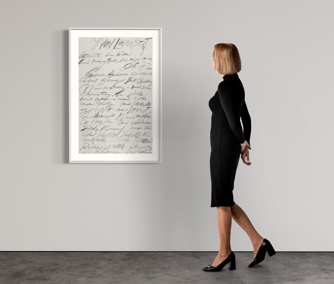 CY Twombly - Untitled I (2021) - Offset Lithograph