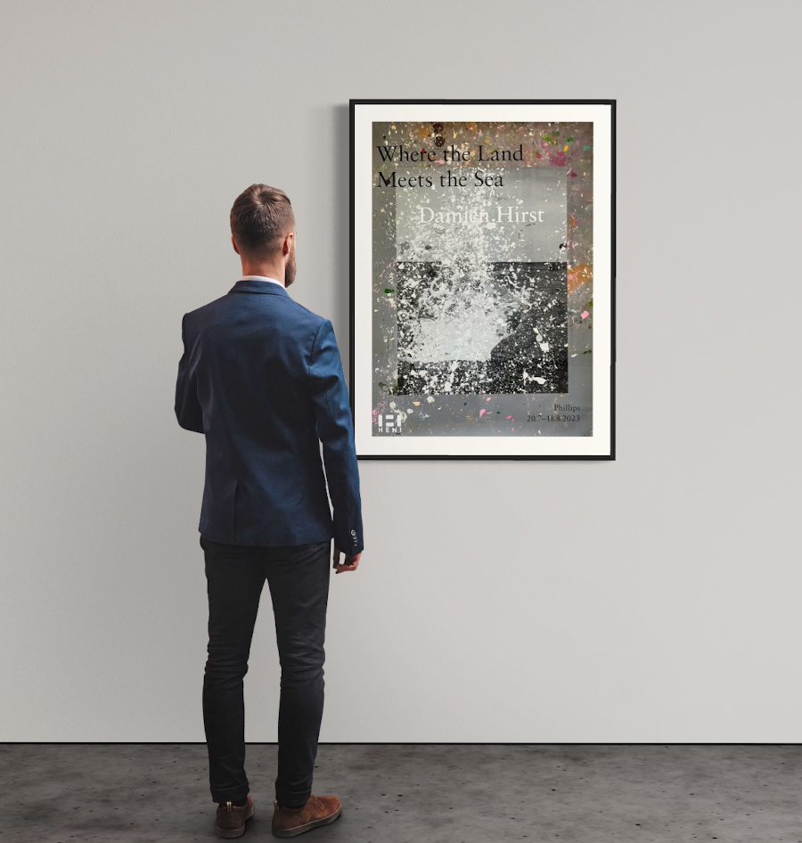 Damien Hirst - « When the Land Meets the Sea » II Limited Edition