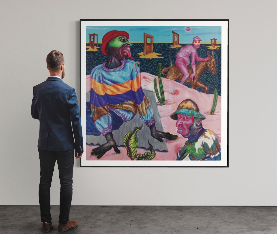 Simphiwe Ndzube, In the Silence of the Drum, 2021