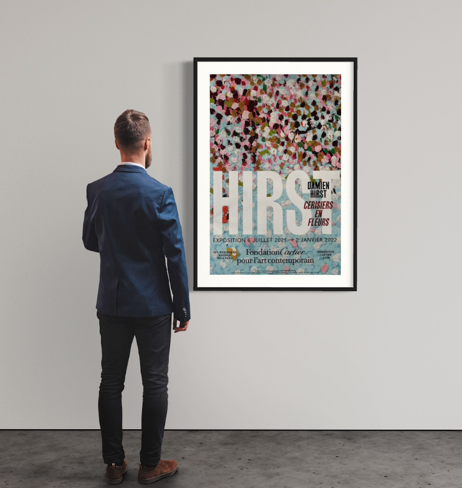 Damien Hirst x Fondation Cartier Paris©, "Cerisiers en fleurs"