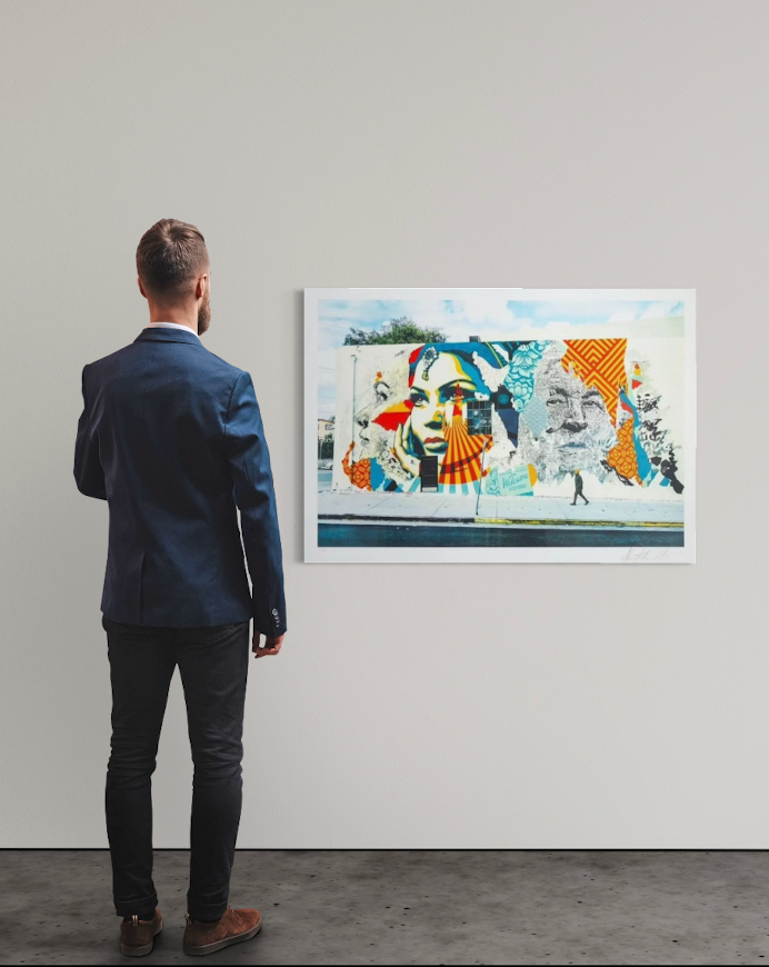 Obey (Shepard Fairey) & Vhils - American Dreamers V (2019) I Limited Edition