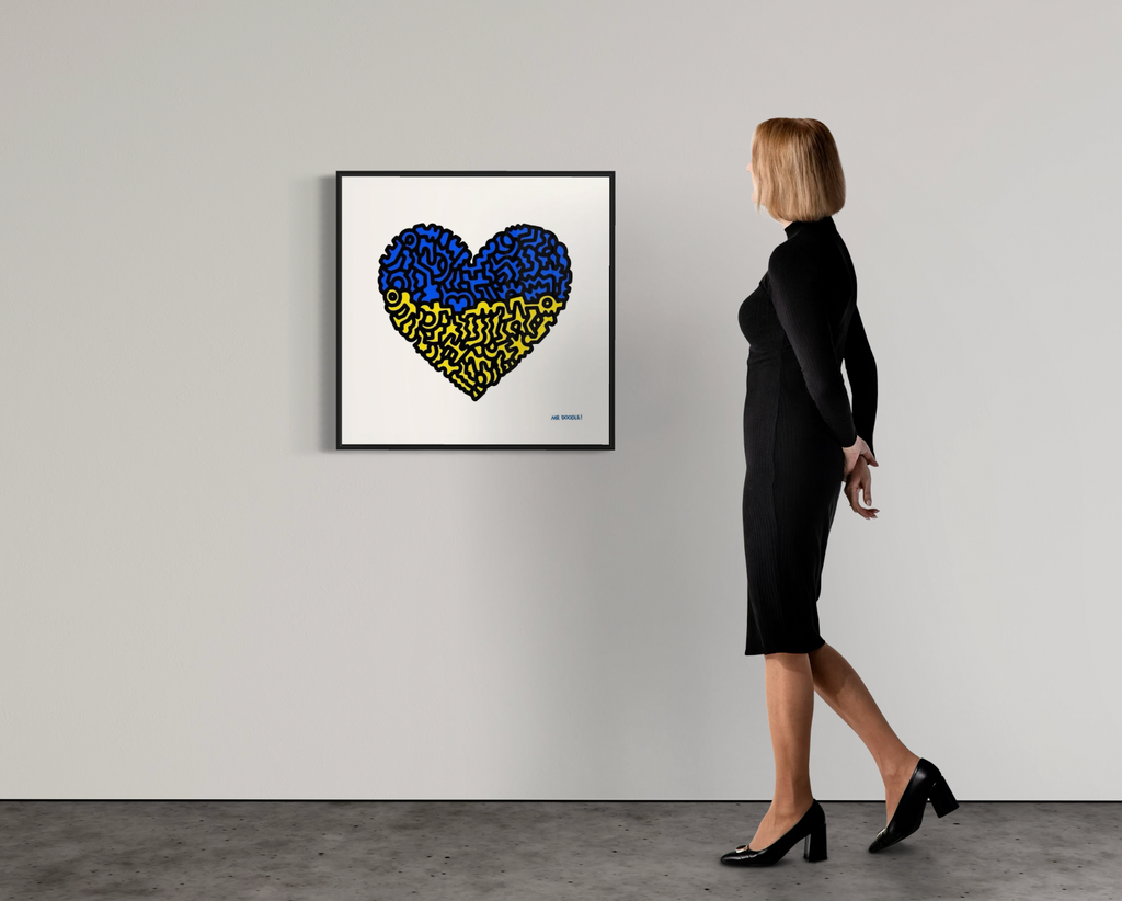 Mr Doodle - Doodle for Ukraine (2022) | Open Edition