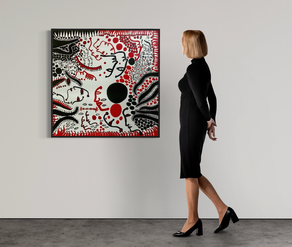 Set of 2 Offset print de Yayoi Kusama | Limited Edition