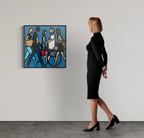 Julian Opie - Promenades à Melbourne (2018) | Édition limitée