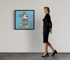 Mr Doodle - Mickey Mouse Bleu (2023) | Limited Edition