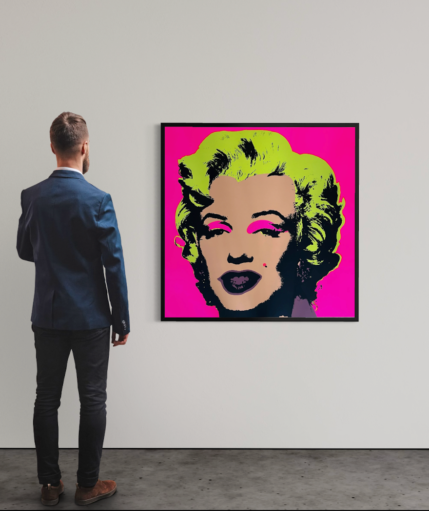 Andy Warhol – Marilyn Monroe (Pink) | Official Screenprint