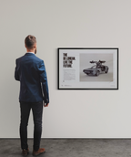 Daniel Arsham - Fictional Advertisement Poster - DeLorean | Limited Edition