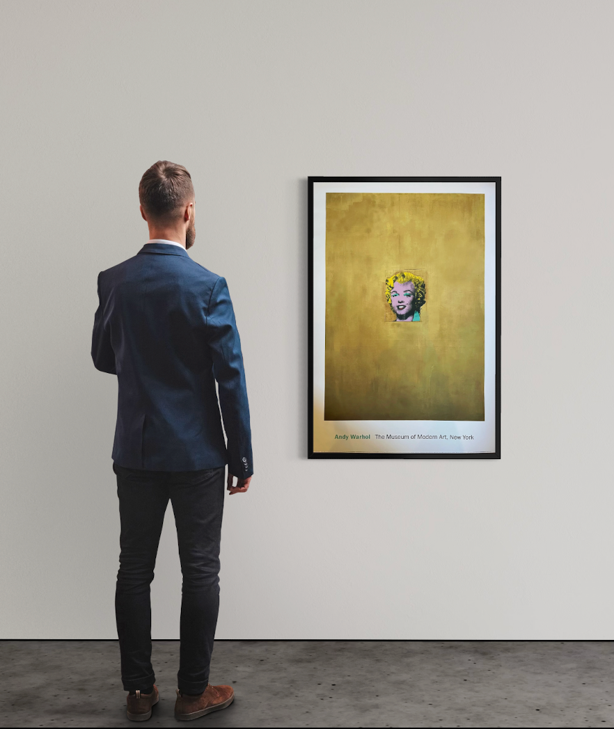 Andy Warhol – Gold Marilyn Monroe (1962) | Offset Lithograph