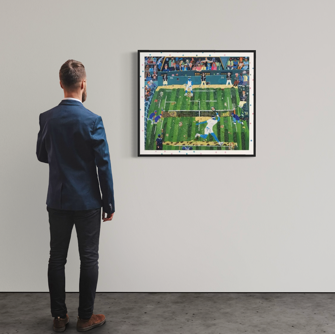 Shaun Ellison - Nadal vs. Federer Wimbledon (2008) - Limited Edition