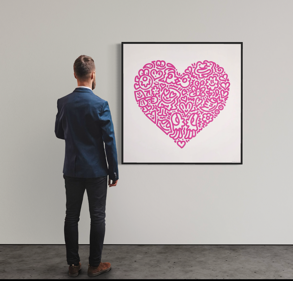 Mr Doodle - Pop Heart Jellyfish Passion (2021) I Limited Edition