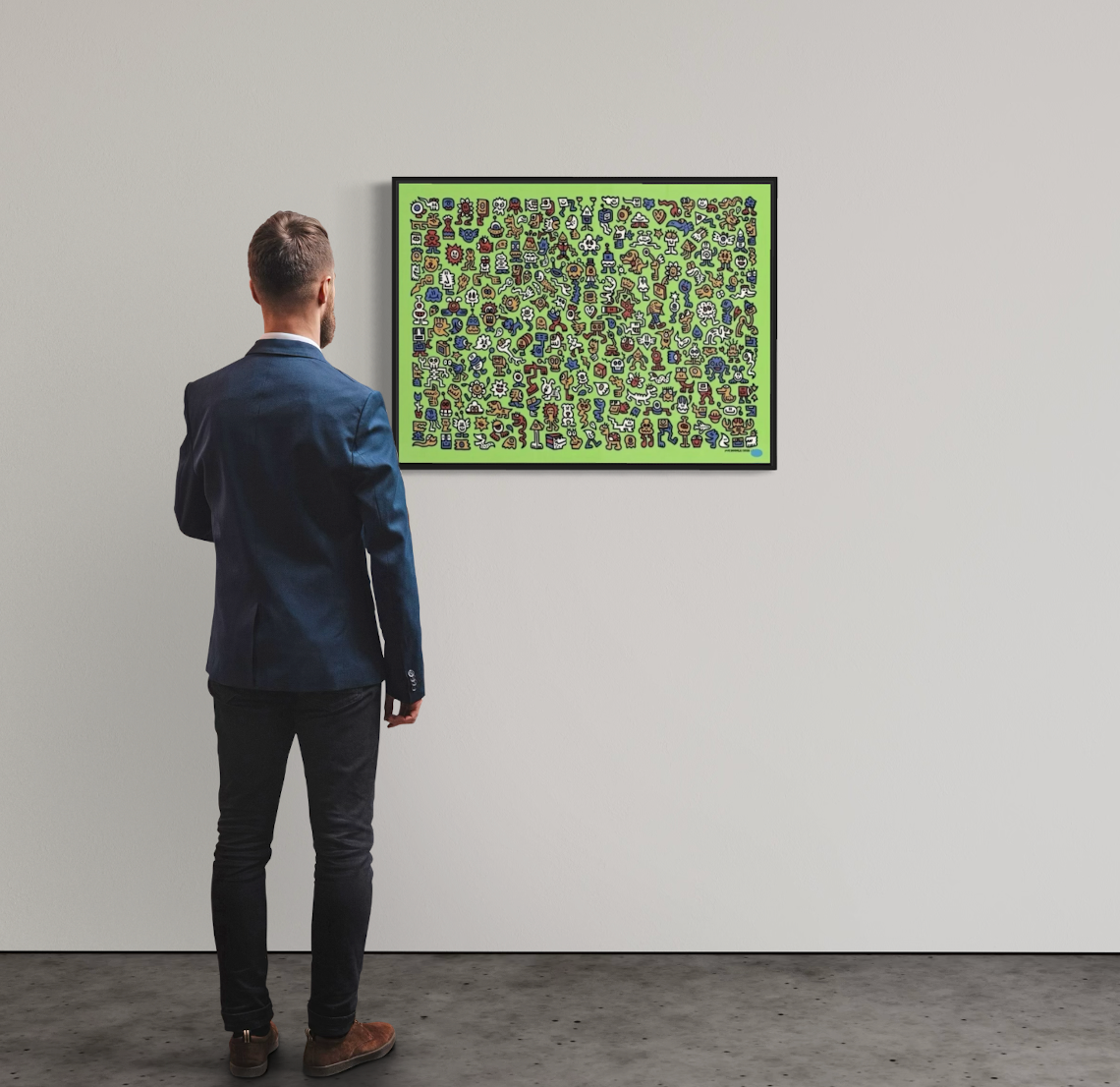 Mr Doodle - Allien Tower (2020) I Limited Edition