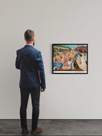 Cristina Banban - LE DÉJEUNER AT THE PARK GÜELL 2021 (Offset Print)