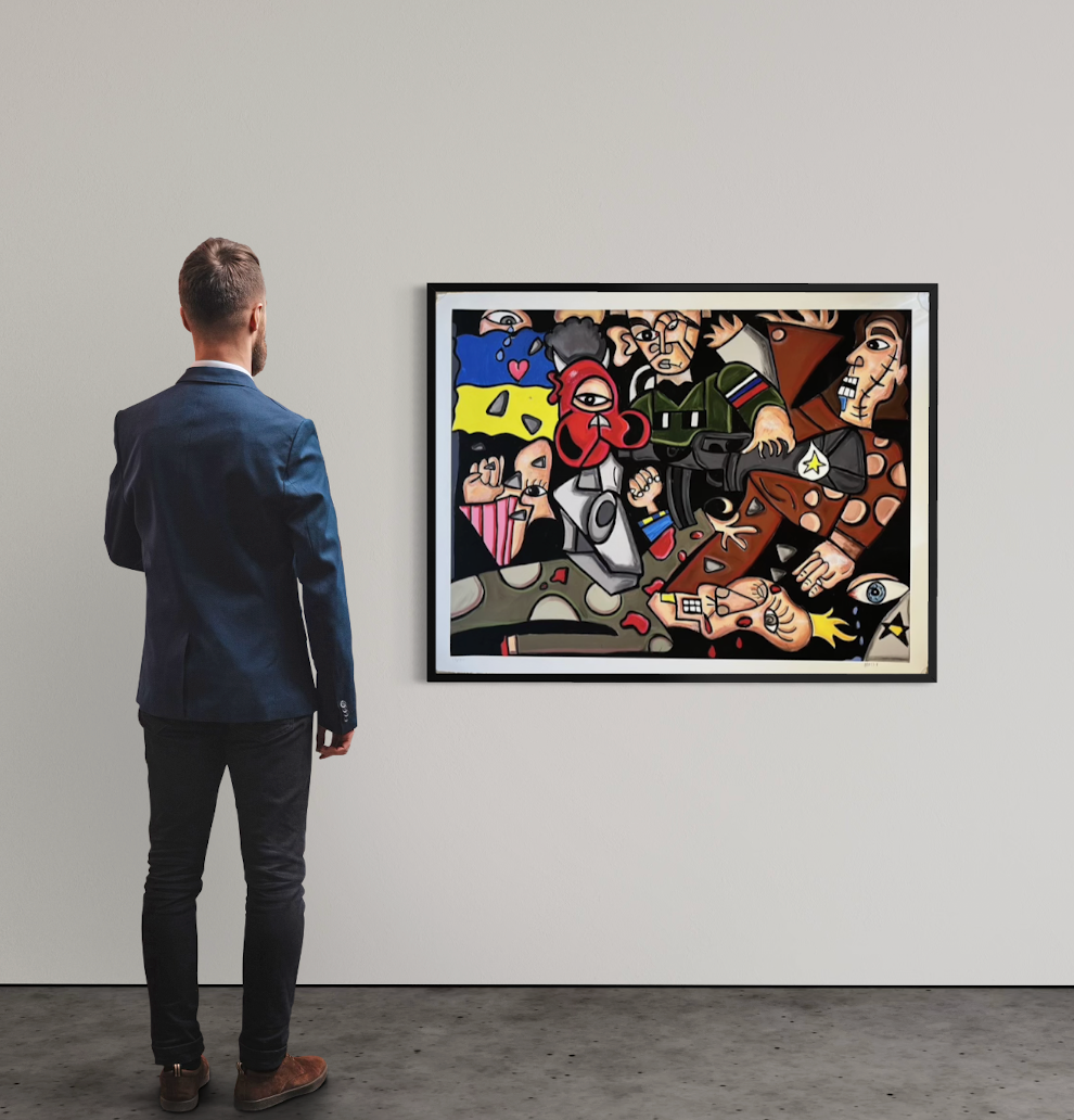 Andres Valencia - Invasion of Ukraine | Limited Edition