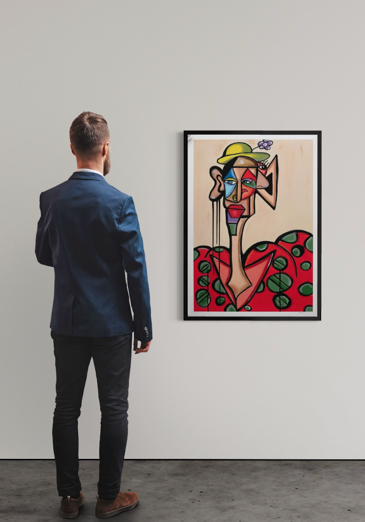 Andres Valencia - Alberto the Clown - Lithograph | Limited Edition