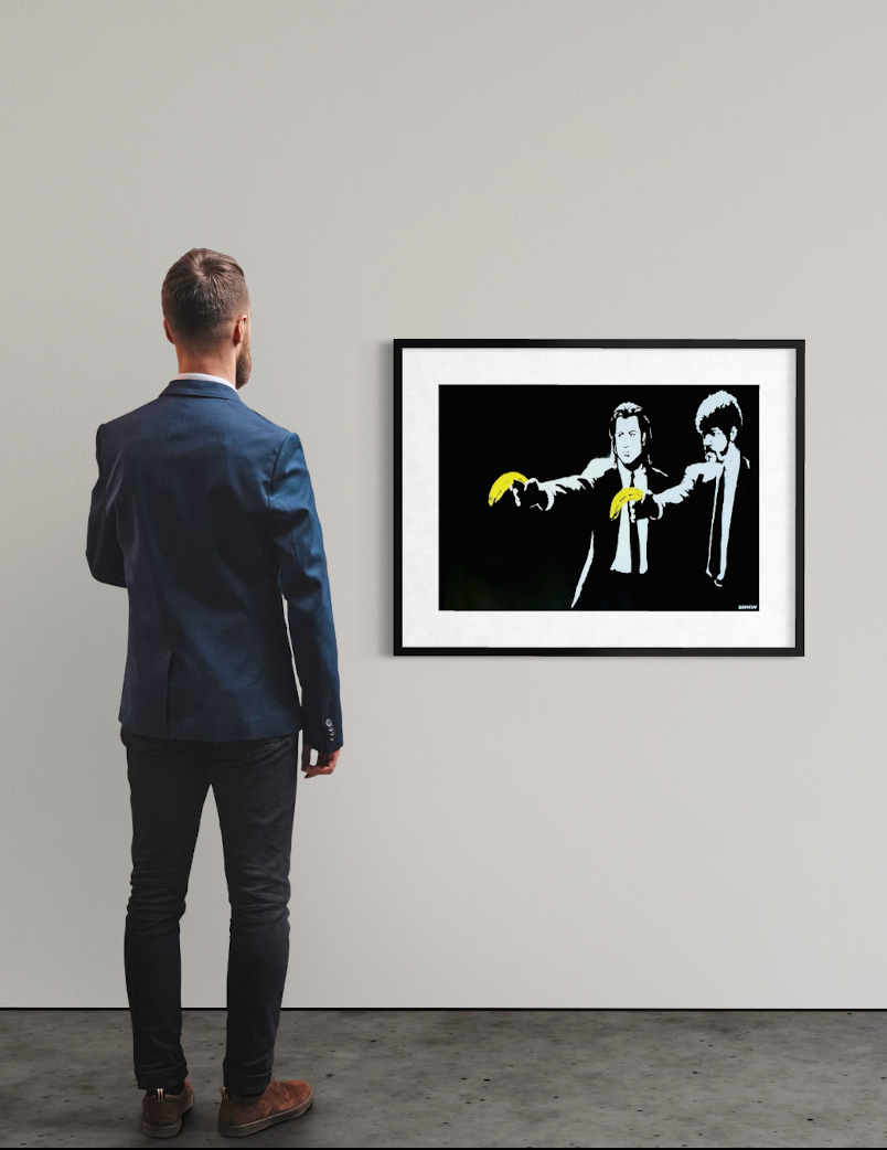 Banksy – Pulp Fiction | Official Exhibition Poster, The World of