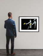 BANKSY - Pulp Fiction  (Affiche officielle)