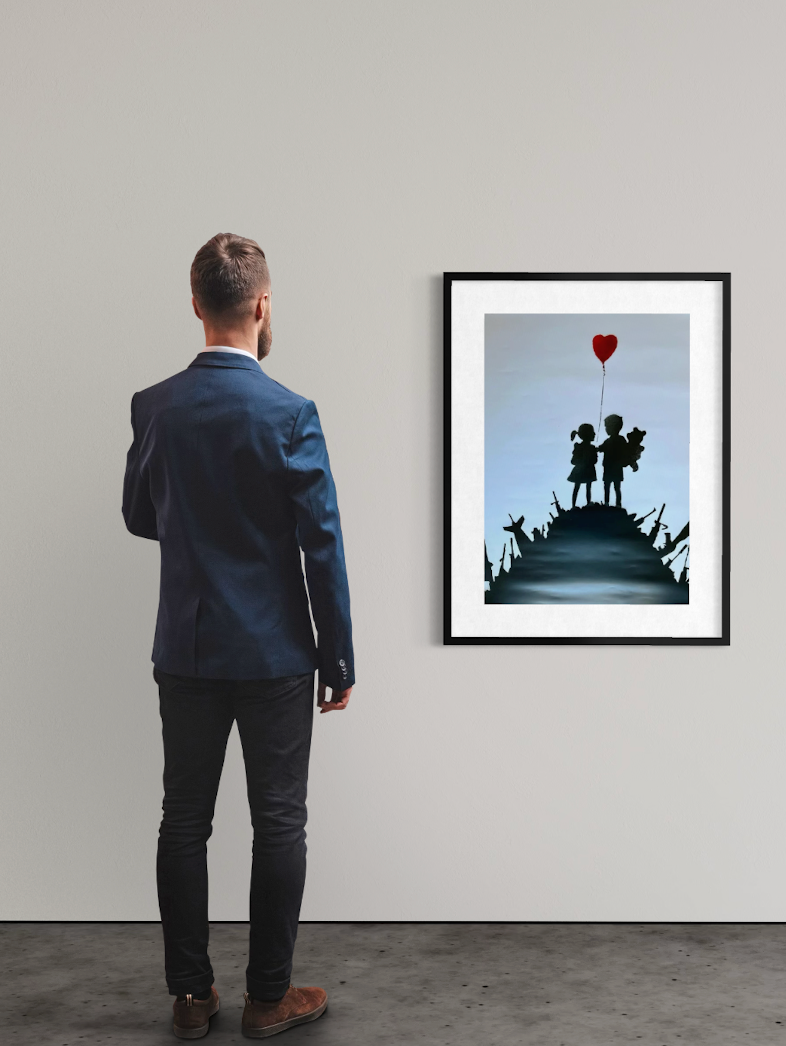 BANKSY - Kids on Guns  (Affiches officielles)