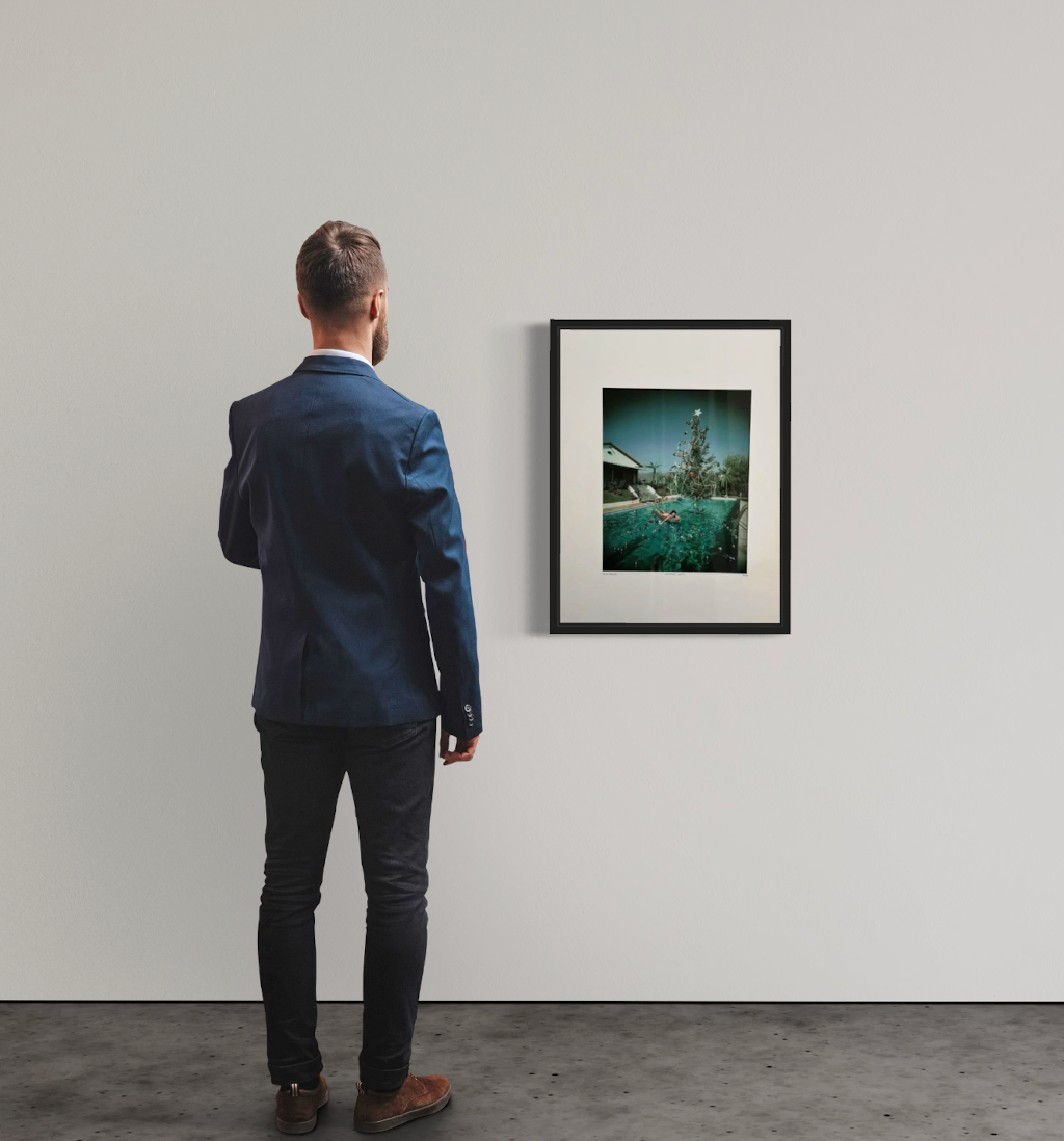 Slim Aarons - Christmas Swim I Édition Limitée