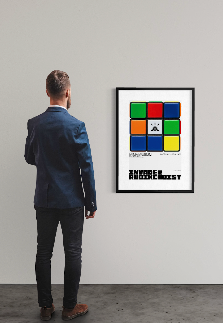 INVADER RUBIKCUBIST 4 | Official Poster