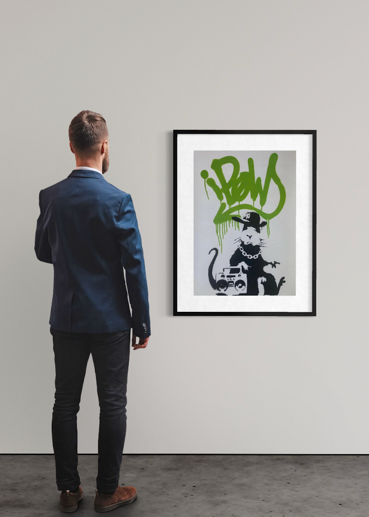 Banksy – Gangsta Rat | Official Exhibition Poster – LYNART STORE Banksy – Gangsta Rat | Official Exhibition Poster – LYNART STORE