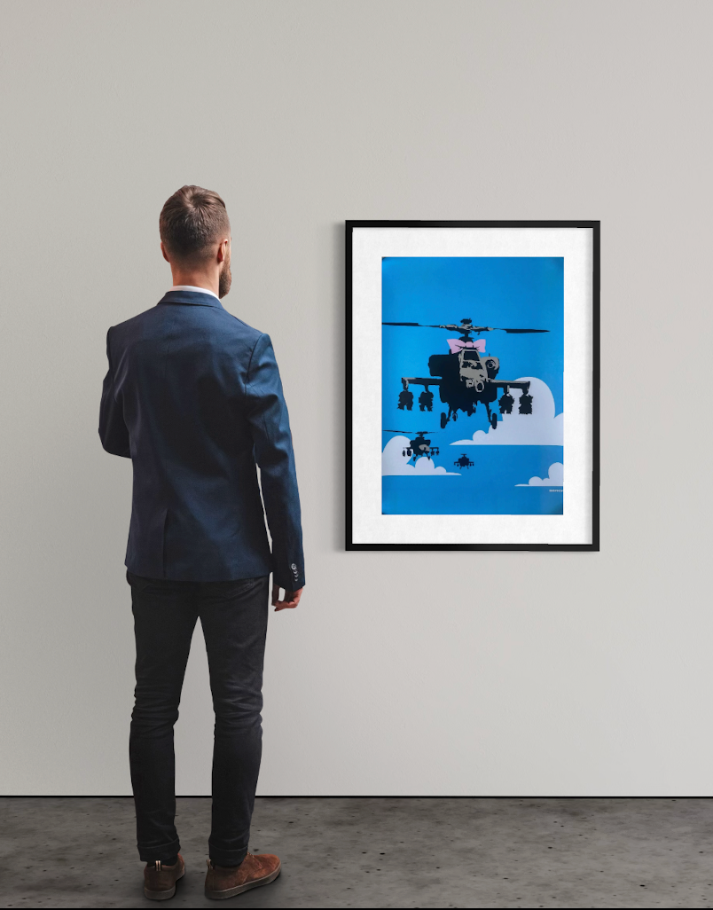 BANKSY - Happy Chopper - Official Poster