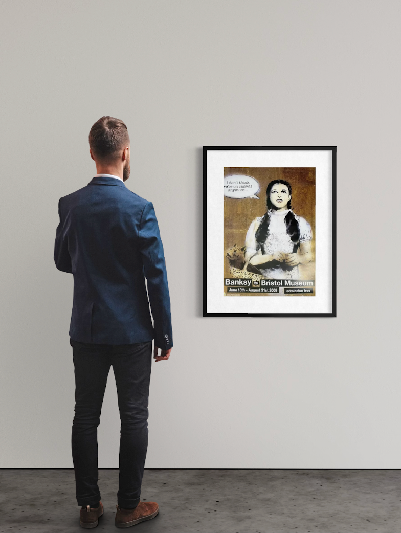 BANKSY - BANKSY VS BRISTOL MUSEUM POSTER DOROTHY