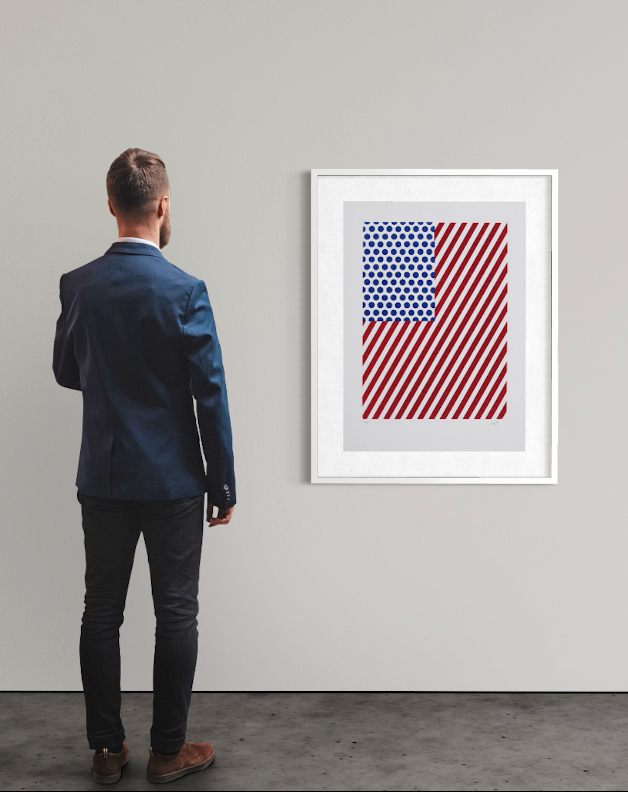 Roy Lichtenstein - Lithographie « Bain d'éponge »