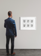 Christopher Wool – Portraits (b/w)