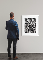 Adam Pendleton – Untitled (Who Is Queen?)
