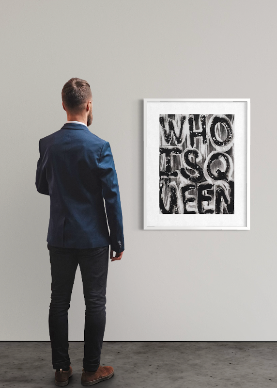 Adam Pendleton – Untitled (Who Is Queen?)