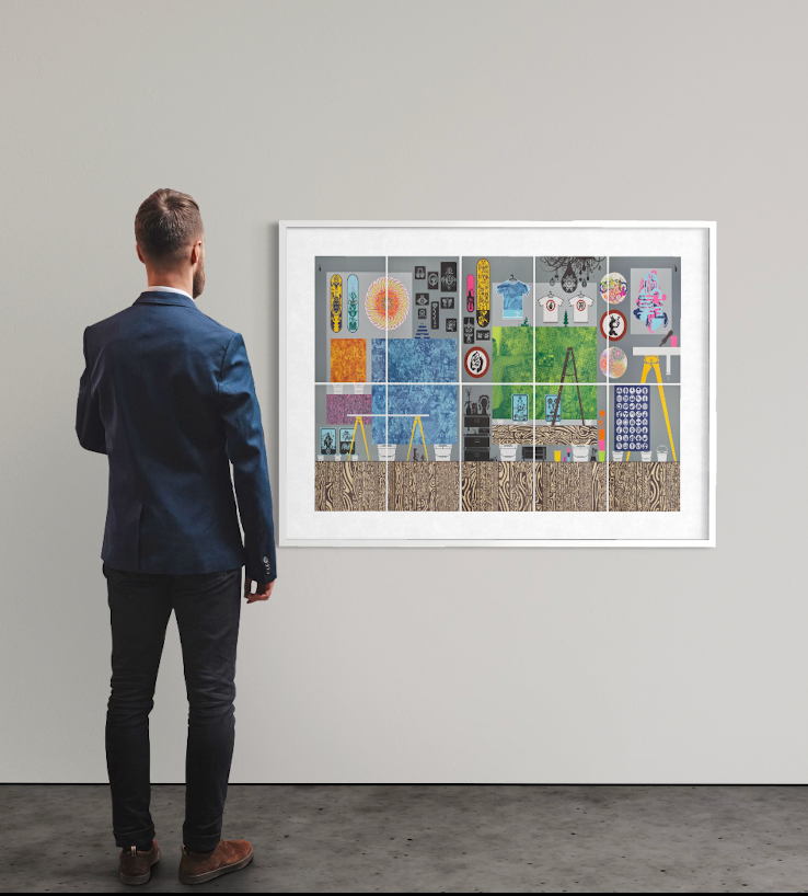Ryan McGinness – Studio View