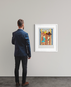 Salvador Dali,Le Télégraphe (from Hommage à Léonardo da Vinci) 1975