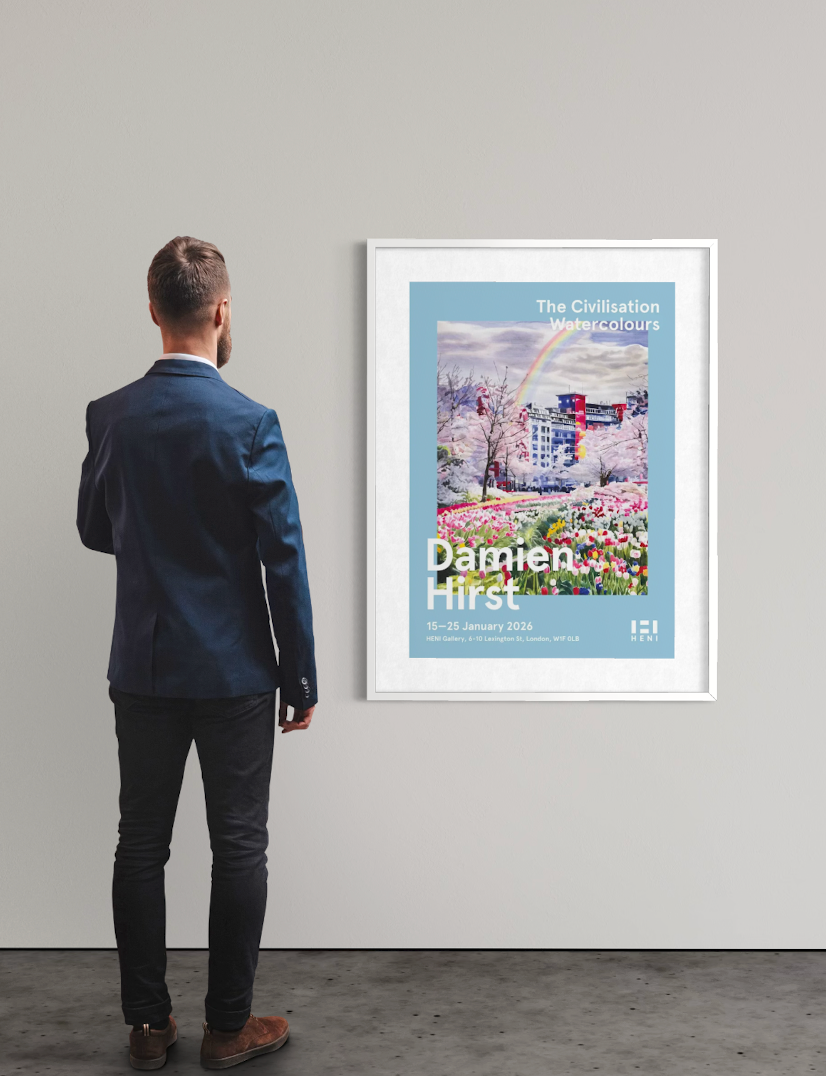 Damien Hirst, Pot au noir H13-12 (2023)