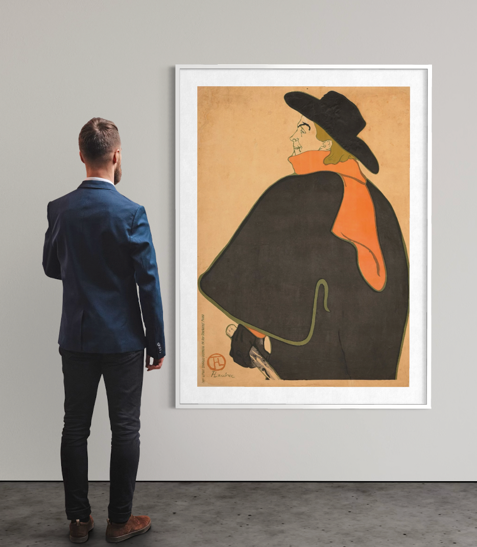 Henri de Toulouse-Lautrec – Aristide Bruant dans son Cabaret