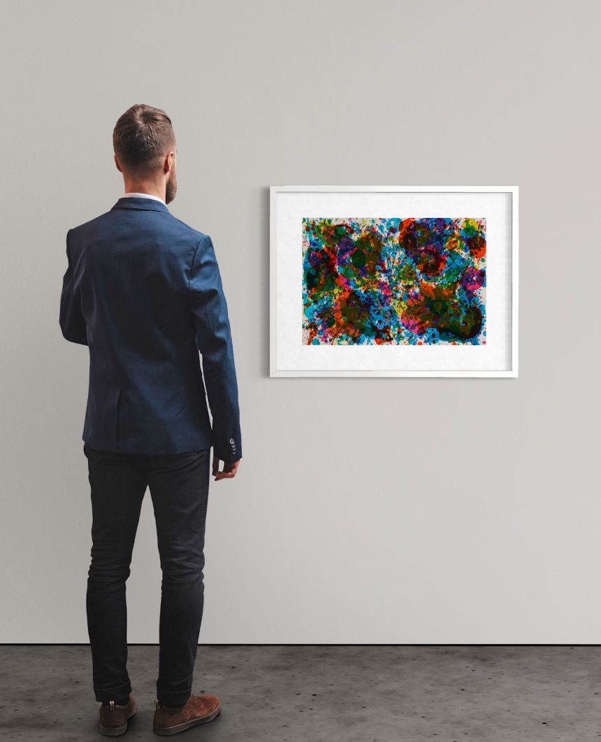 Sam Francis – Untitled (Fresh Air School Portfolio), 1972