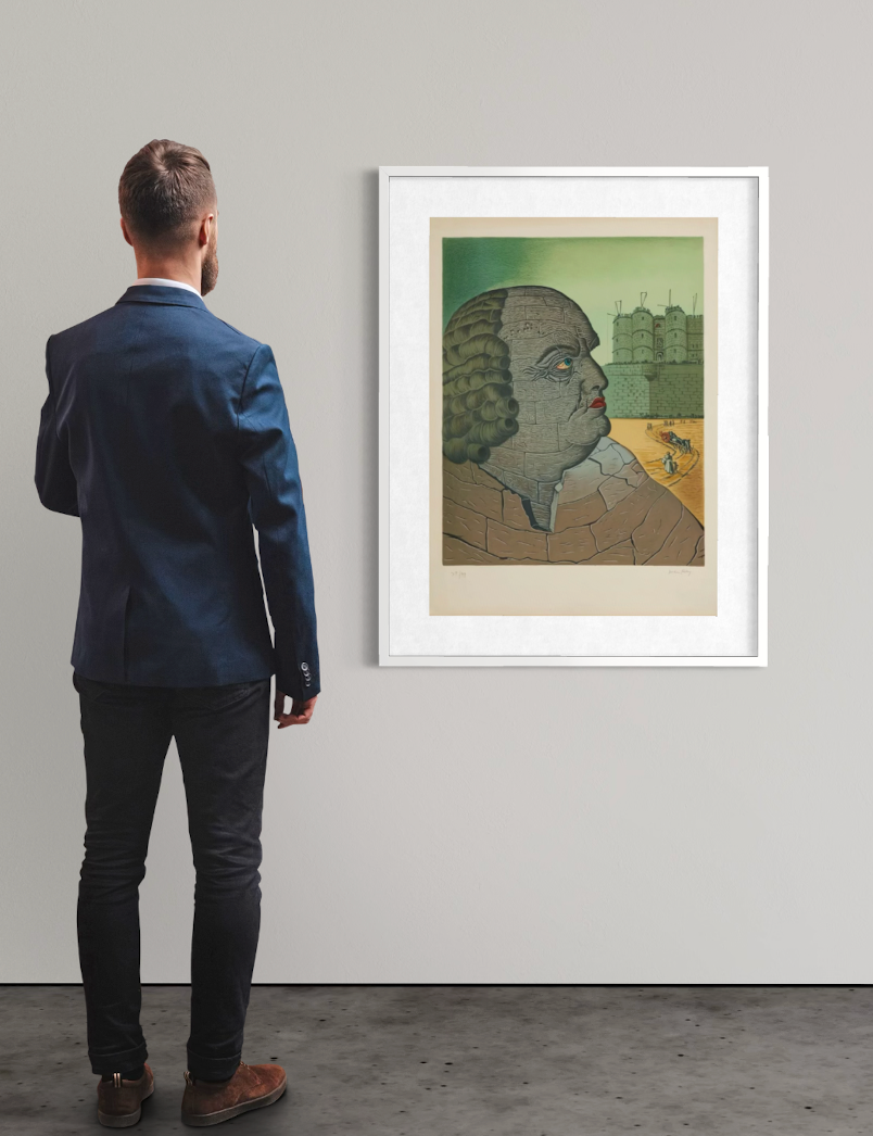 Man Ray – Portrait Imaginaire de Marquis de Sade