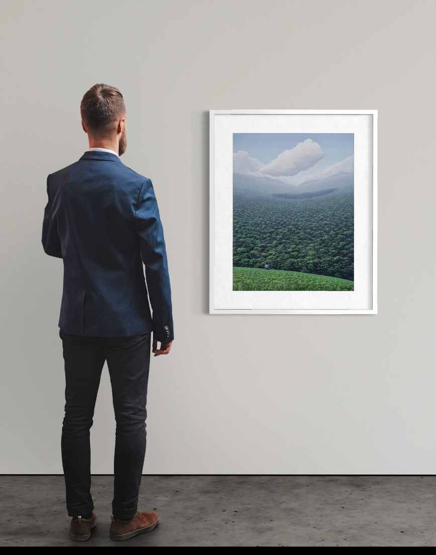 Tomás Sánchez – Pensamiento-Nube