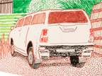 David Hockney – Autour de la Maison, Été