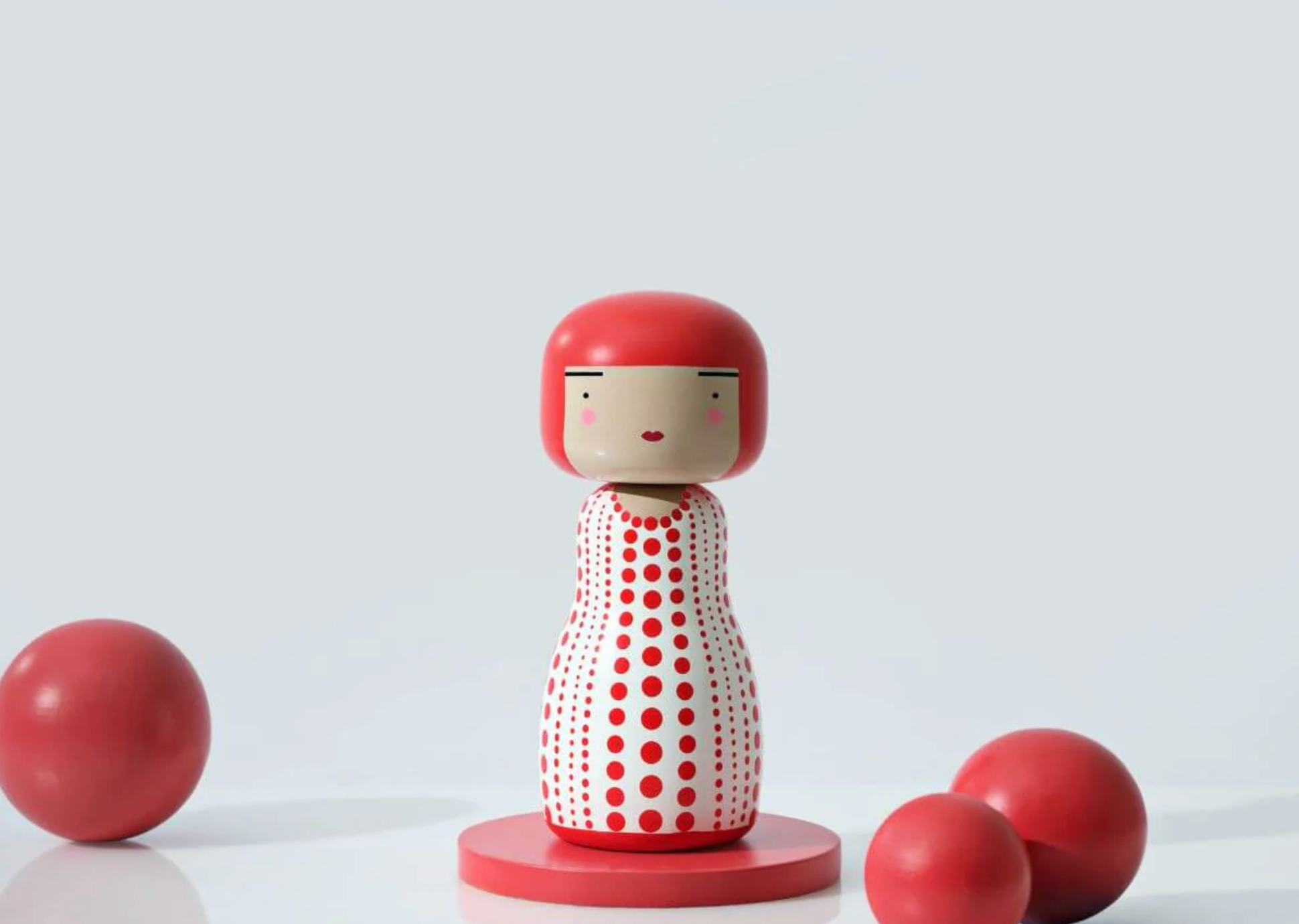 Yayoi Kusama – Kokeshi Dot Rouge