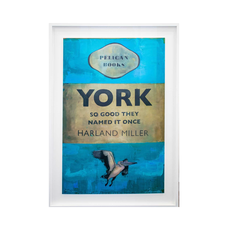 Harland Miller – York, So Good They Named It Once (Artist Proof) (2025)