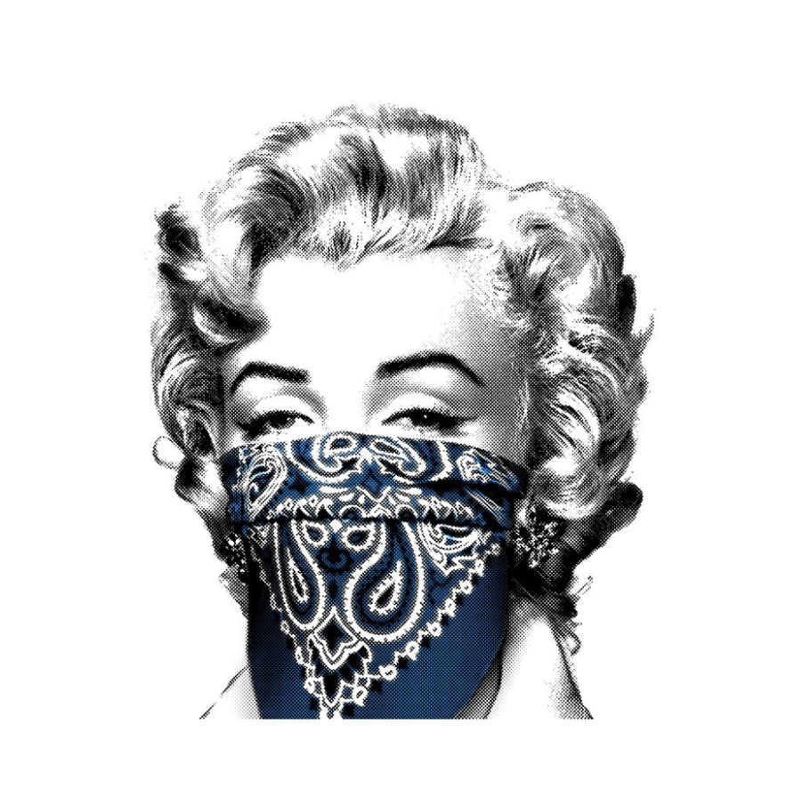 Mr Brainwash – Restez en sécurité (Bleu) (2020)